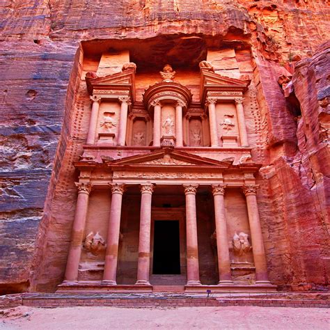 Byen Petra i Jordan er